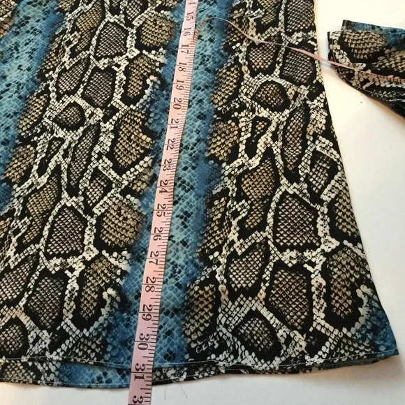 Buddy Love Teddy Python Print Tunic/Mini Dress - Picture 9 of 9